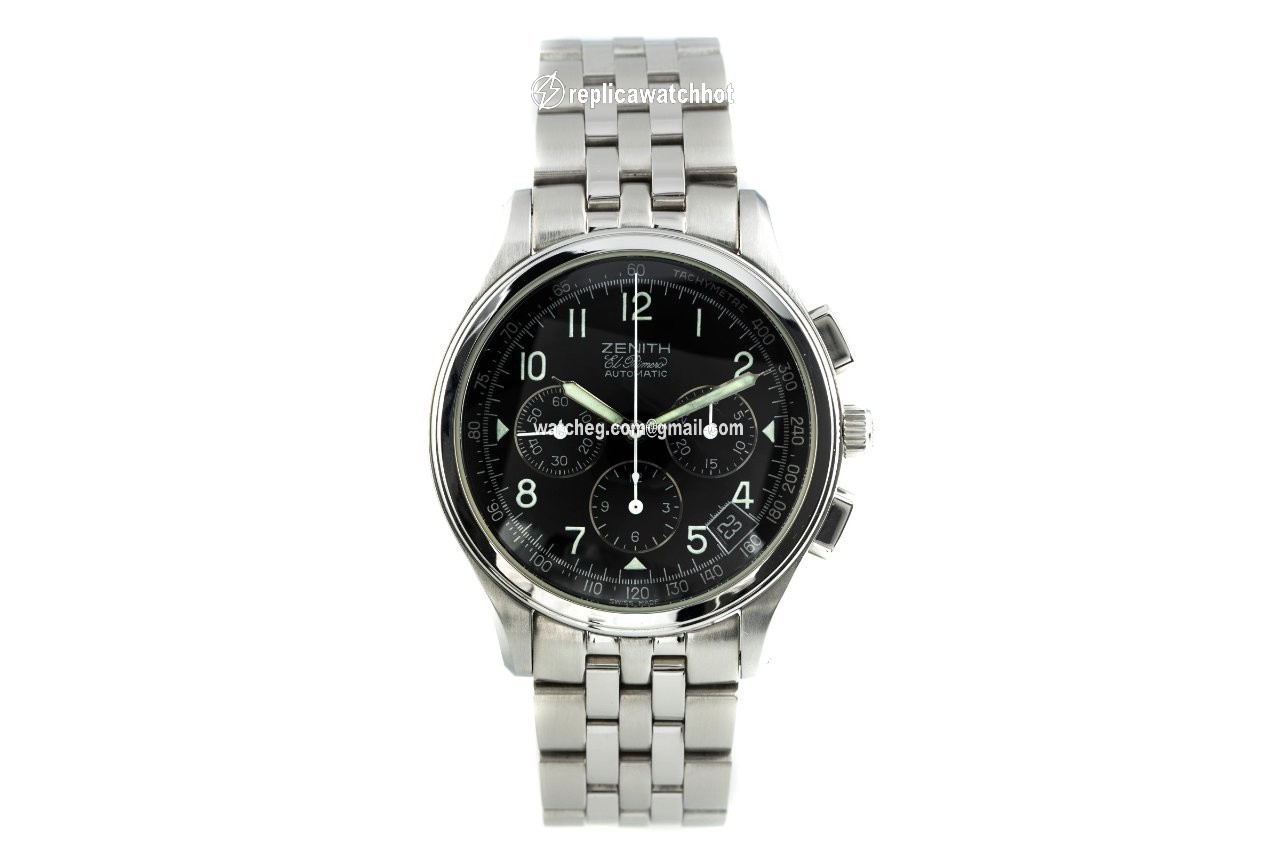 Zenith El Primero Chronograph Mens watch Unisex Automatic Steel 02.0500.400 2
