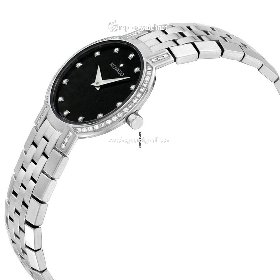 Movado Faceto Quartz Steel 0605586-SDB 2