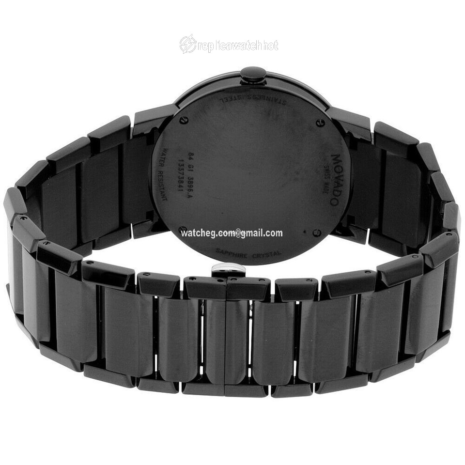 Movado Sapphire Mens watch Unisex Quartz Steel 0606307-SD 2