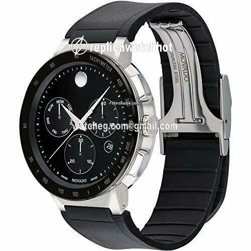 Movado Sapphire Mens watch Unisex Quartz Steel 607240-SDB 2