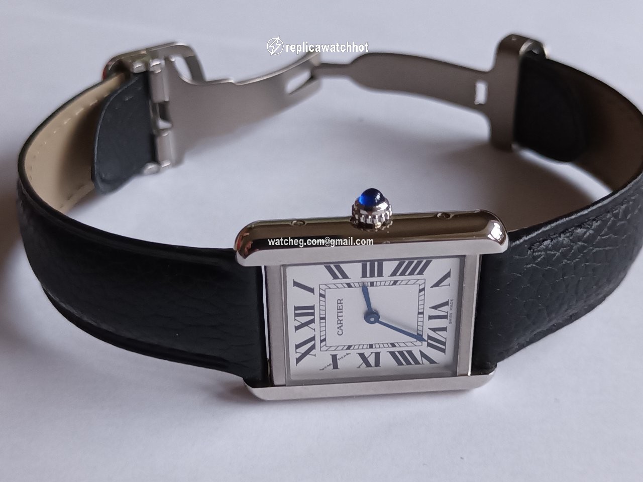 Cartier Tank Solo Womens watch Quartz Steel WSTA0030 2