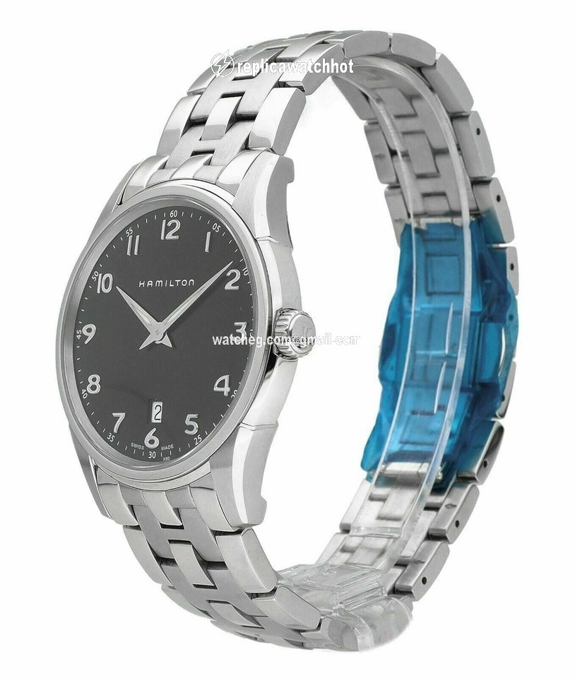 Hamilton Jazzmaster Thinline Mens watch Unisex Quartz Steel H38511133 2