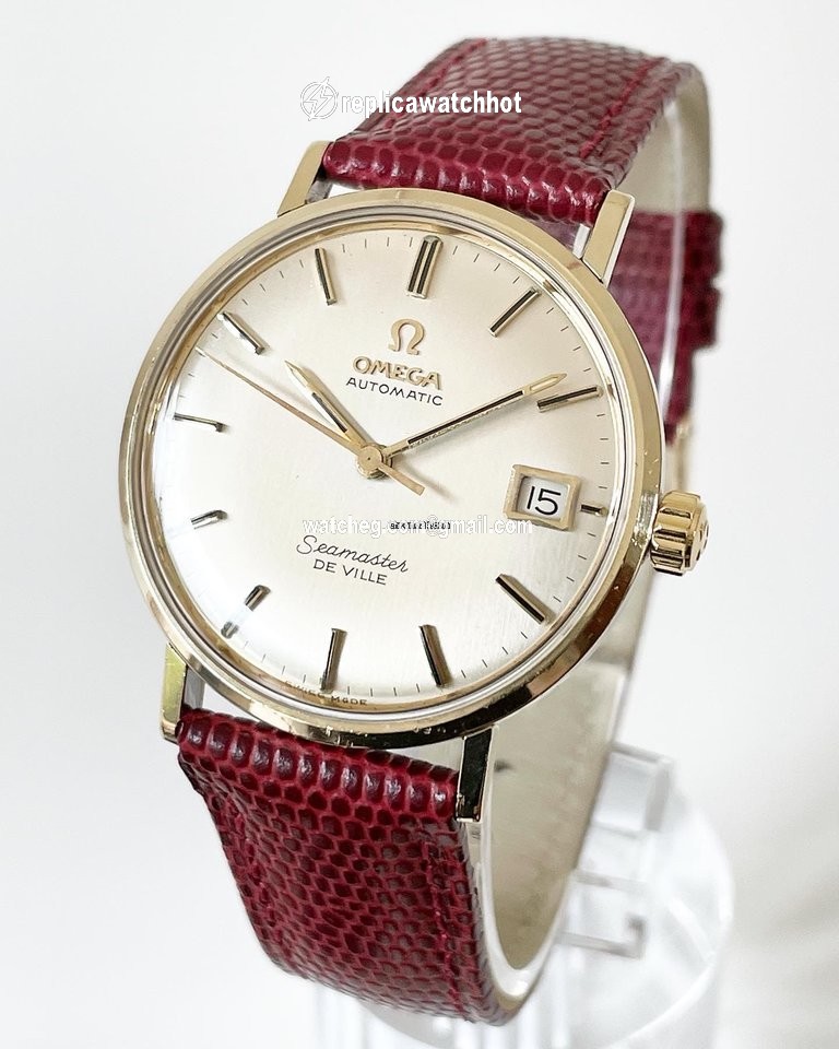 Omega Seamaster DeVille Mens watch Unisex Automatic Gold Steel 14770 62 SC 2