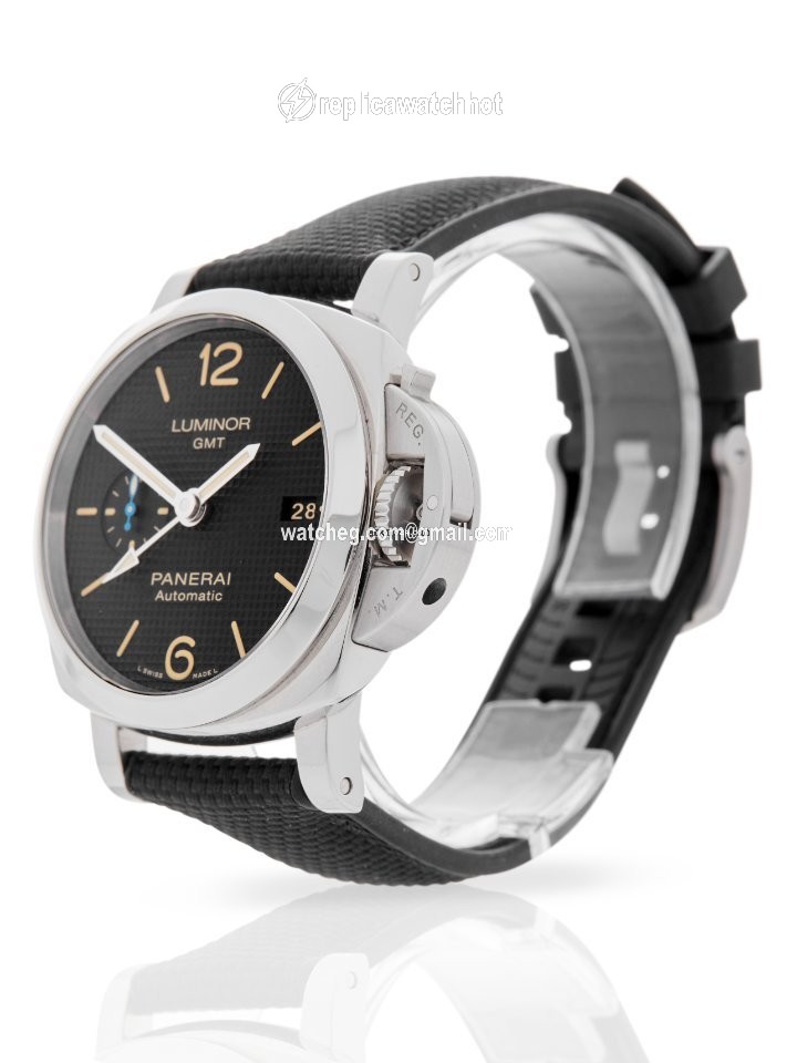 Panerai Luminor 1950 3 Days GMT Automatic Mens watch Unisex Automatic Steel PAM 01535 2