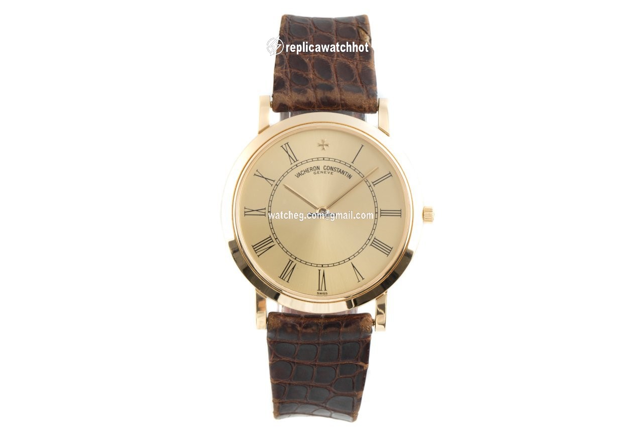Vacheron Constantin Patrimony Mens watch Unisex Manual winding Yellow gold 34070 2