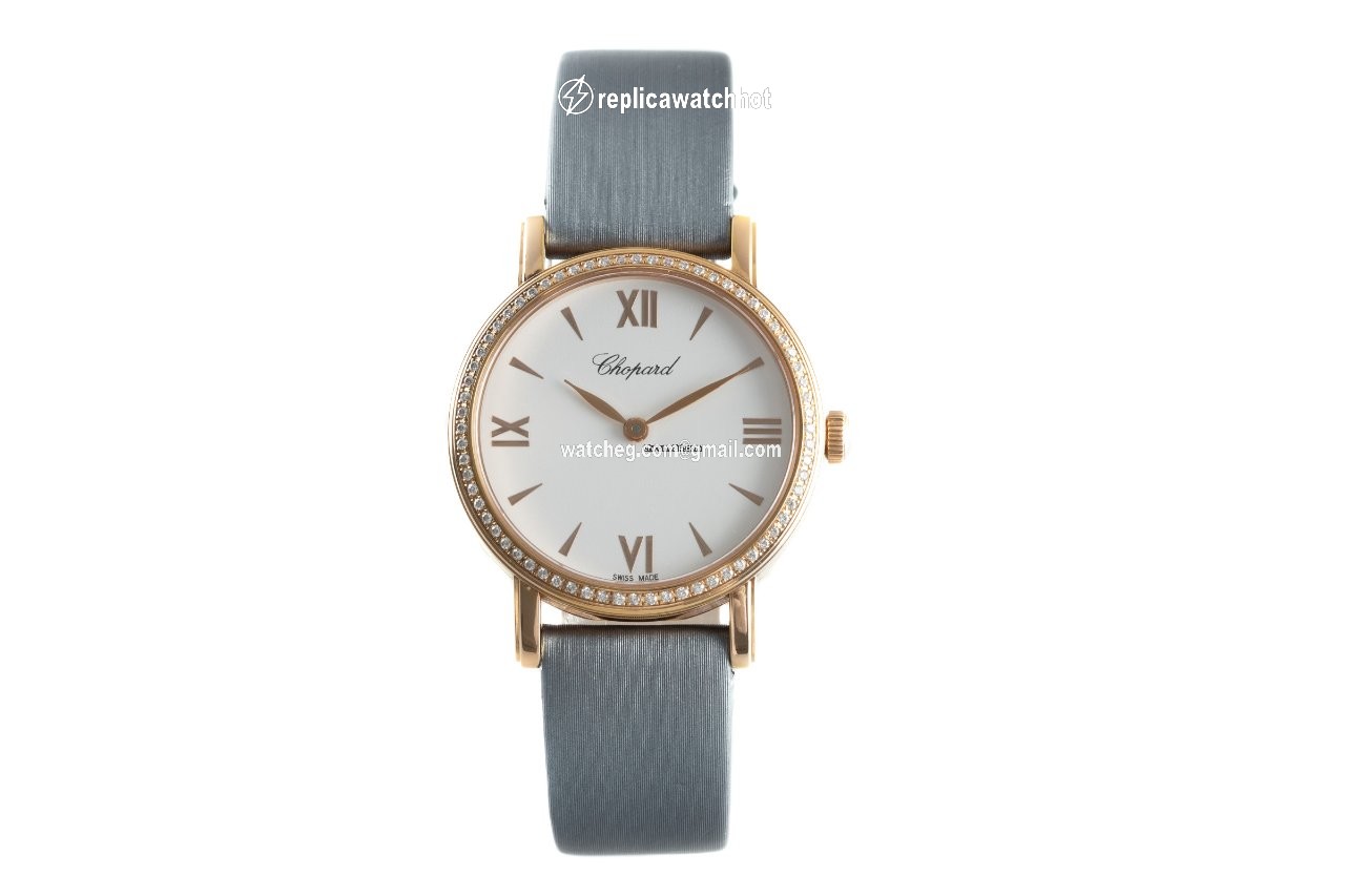 Chopard Classic Womens watch Quartz Red gold 137387-5201 2