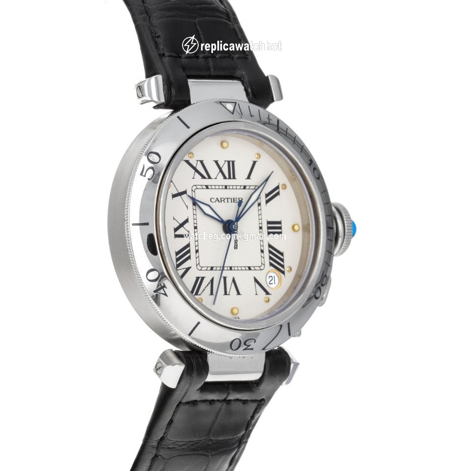Cartier Pasha Mens watch Unisex Automatic Steel W3100255  9287 2