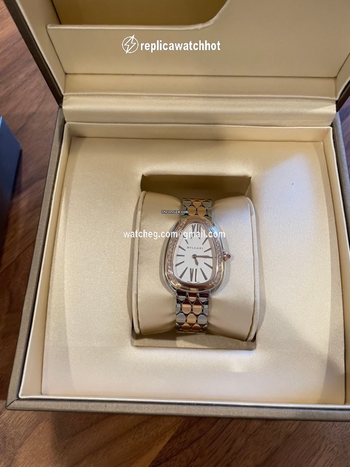 Bulgari Serpenti Womens watch Quartz Gold Steel 103274 2