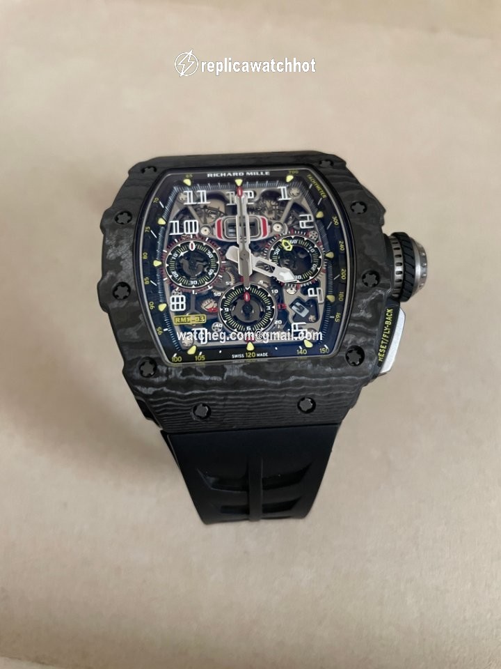 Richard Mille RM 011 Mens watch Unisex Automatic Titanium RM 11-03 2