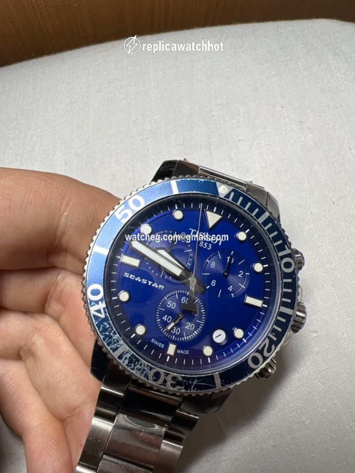 Tissot Seastar 1000 Mens watch Unisex Quartz Steel T120.417.11.041.00 2