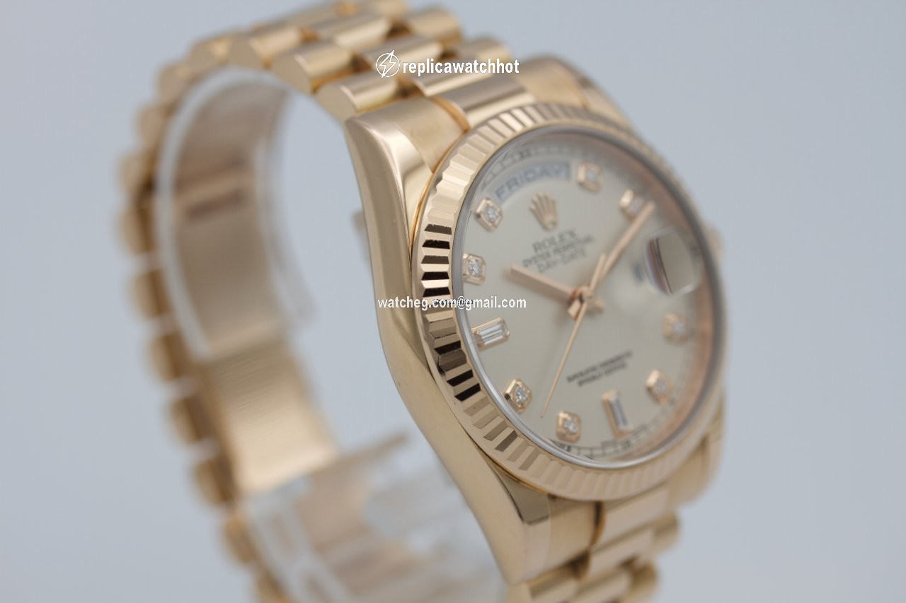 Rolex Day-Date 36 Mens watch Unisex Rose gold Automatic 118235F 2