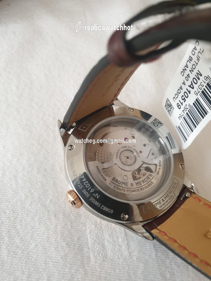 Baume & Mercier Clifton Mens watch Unisex Automatic Steel 6102447 2