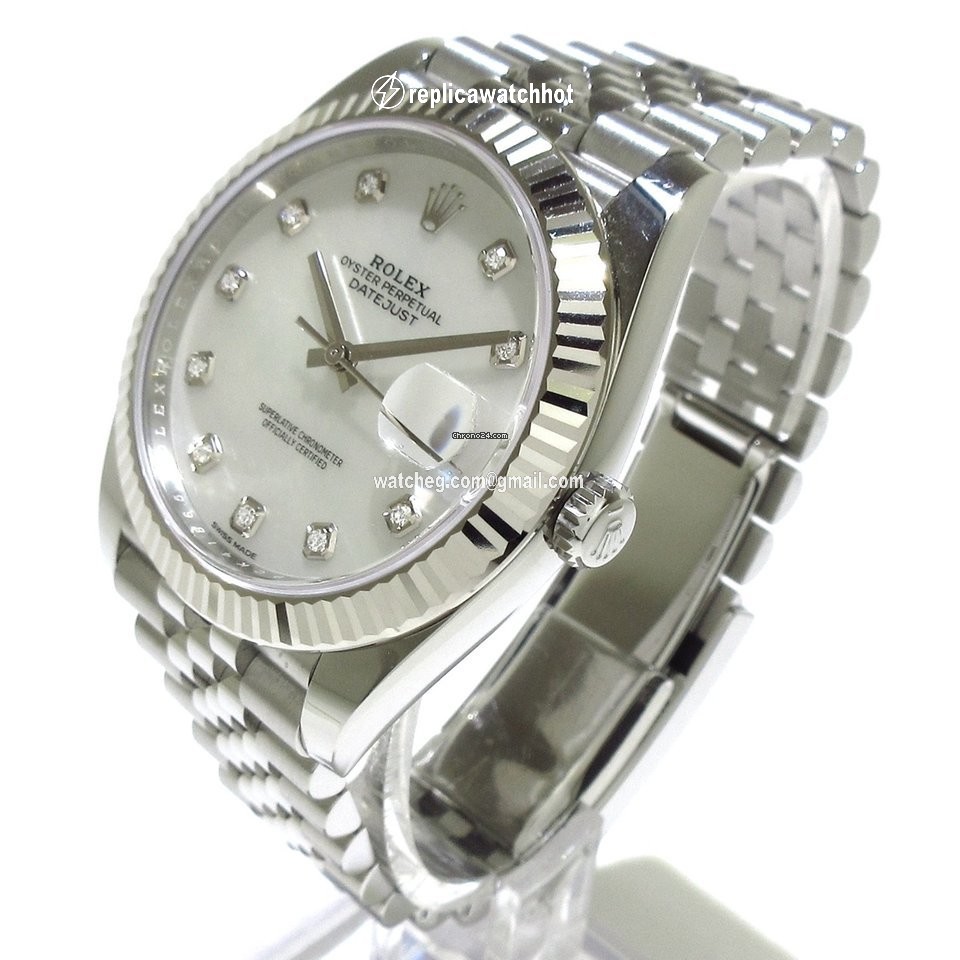 Rolex Datejust 41 Mens watch Unisex Steel Automatic 126334NG 2