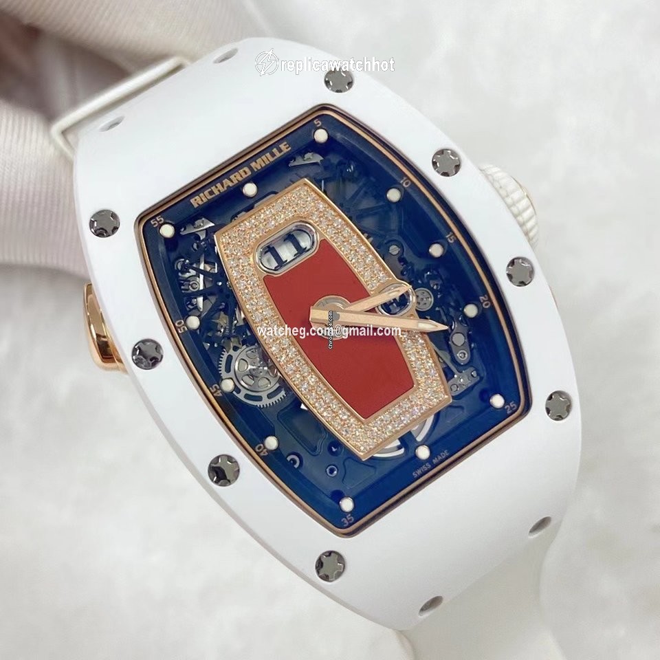 Richard Mille Womens watch Automatic White gold Richard Mille RM037 White Gold 2