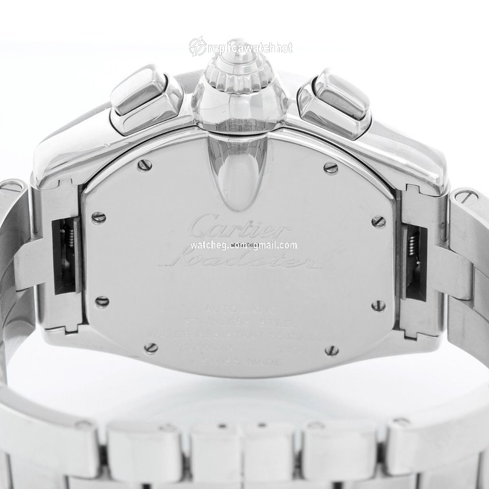 Cartier Roadster Mens watch Unisex Automatic Steel W62041V3 2510 2