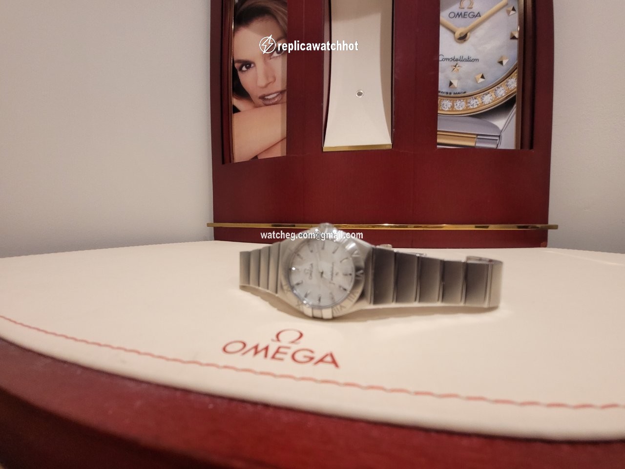 Omega Constellation Quartz Womens watch Quartz Steel 123.10.27.60.05.001 2