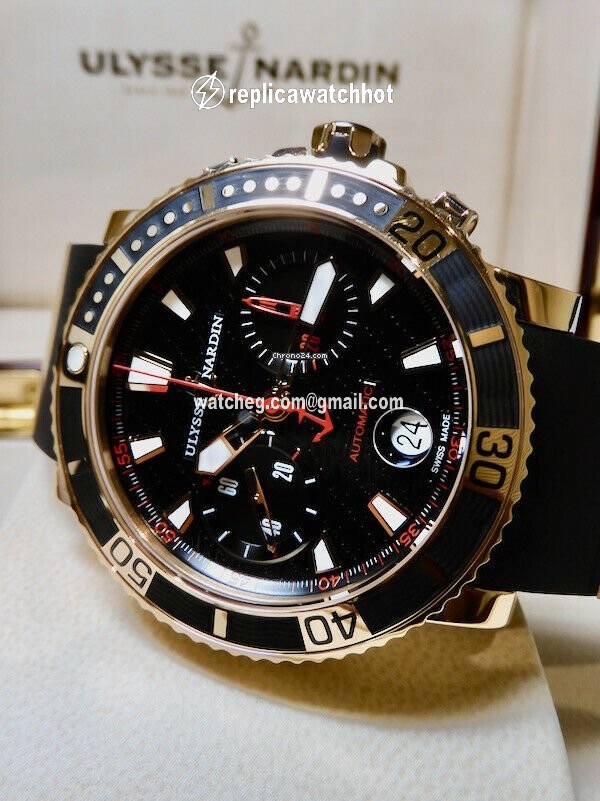 Ulysse Nardin Maxi Marine Diver Automatic Rose gold 8006-102 2