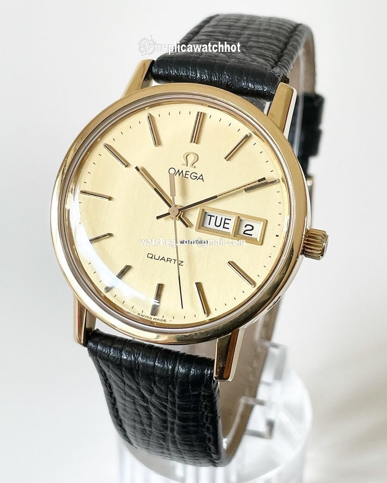 Omega Seamaster Mens watch Unisex Quartz Yellow gold 196.0161 2
