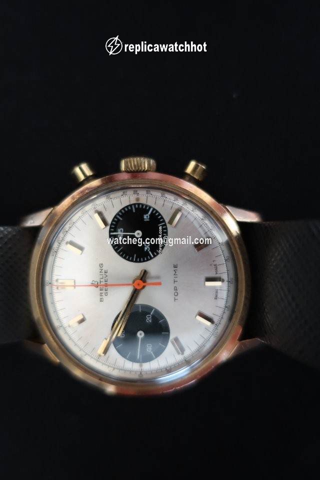 Breitling Top Time Mens watch Unisex Manual winding Gold Steel 2000-33 2