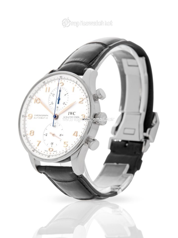 IWC Portuguese Chronograph Mens watch Unisex Automatic Steel IW371401 2