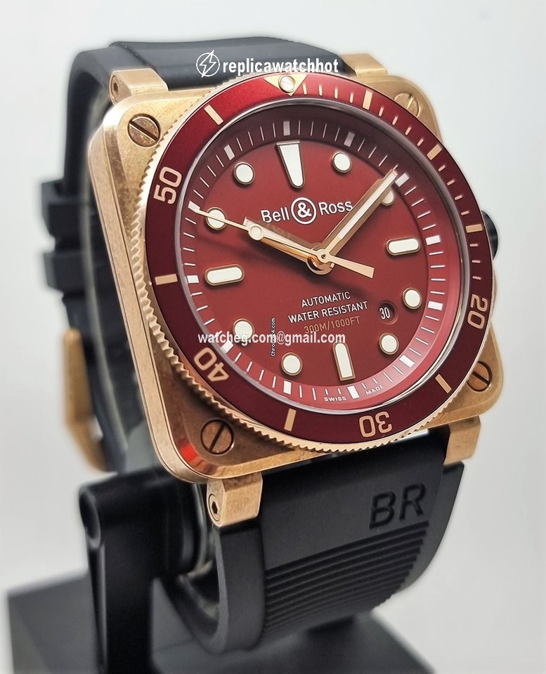 Bell & Ross BR 03 Mens watch Unisex Automatic Bronze BR0392-D-R-BR SCA 2
