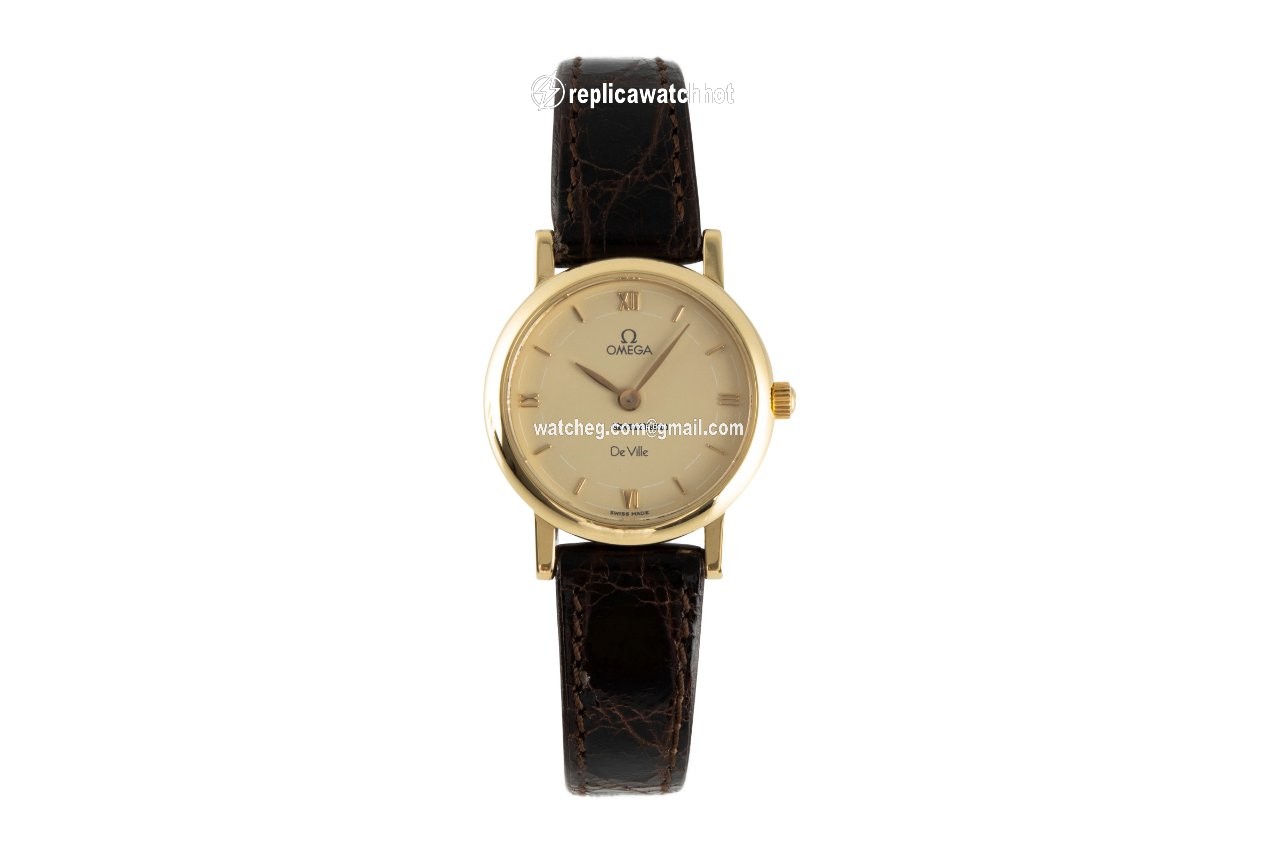 Omega De Ville Womens watch Quartz Yellow gold 595.1111 2