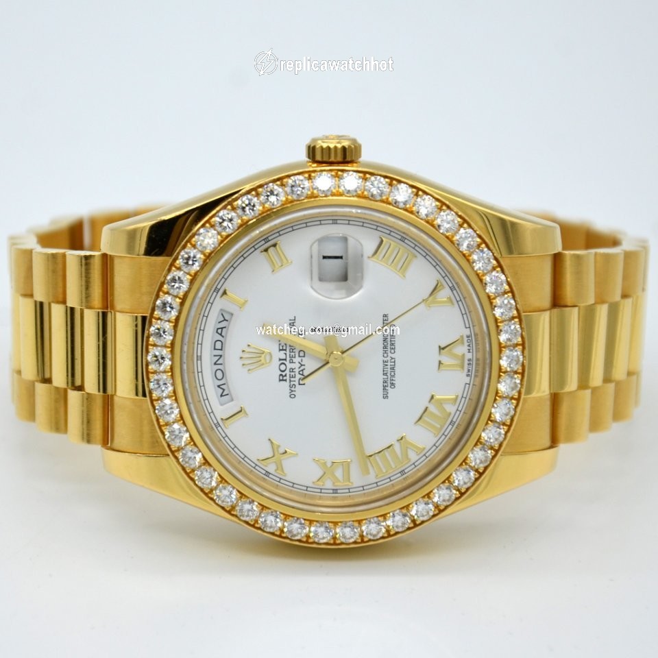 Rolex Day-Date II Mens watch Unisex Yellow gold Automatic 218348 2