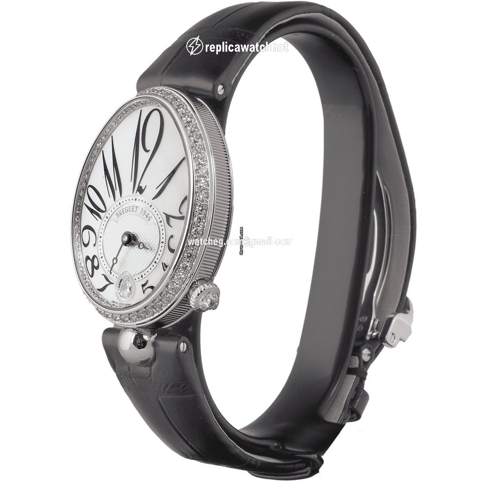 Breguet Reine de Naples Womens watch Automatic White gold 8918BB 58 964 D00D3L 2