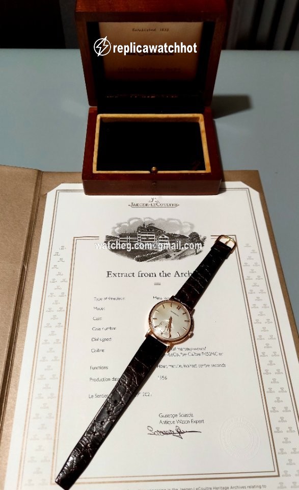 Jaeger-LeCoultre Mens watch Unisex Manual winding Rose gold 2903-53 2