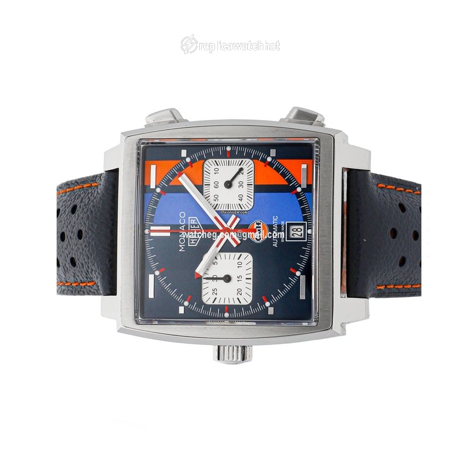 TAG Heuer Monaco Calibre 11 Mens watch Unisex Automatic Steel CAW211R.FC6401 2
