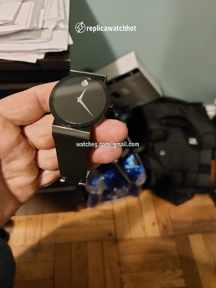 Movado Sapphire Mens watch Unisex Quartz Steel 0606268 2