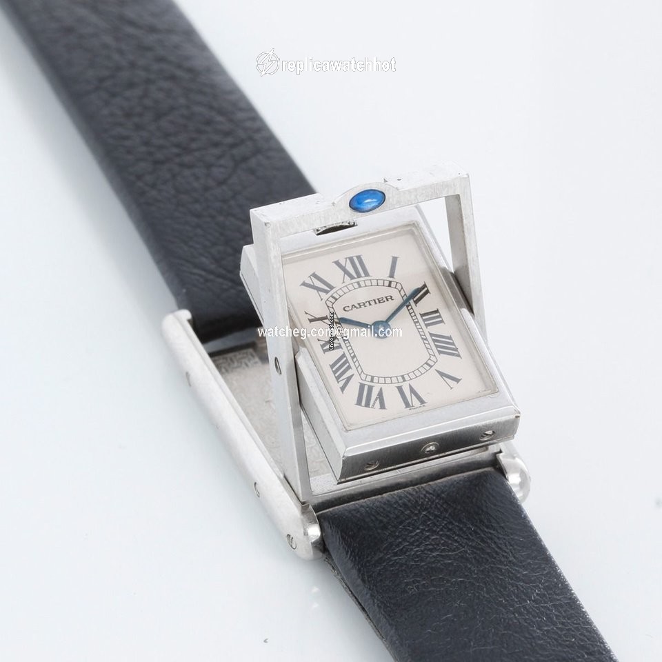Cartier Tank Womens watch Quartz Steel 2405 2