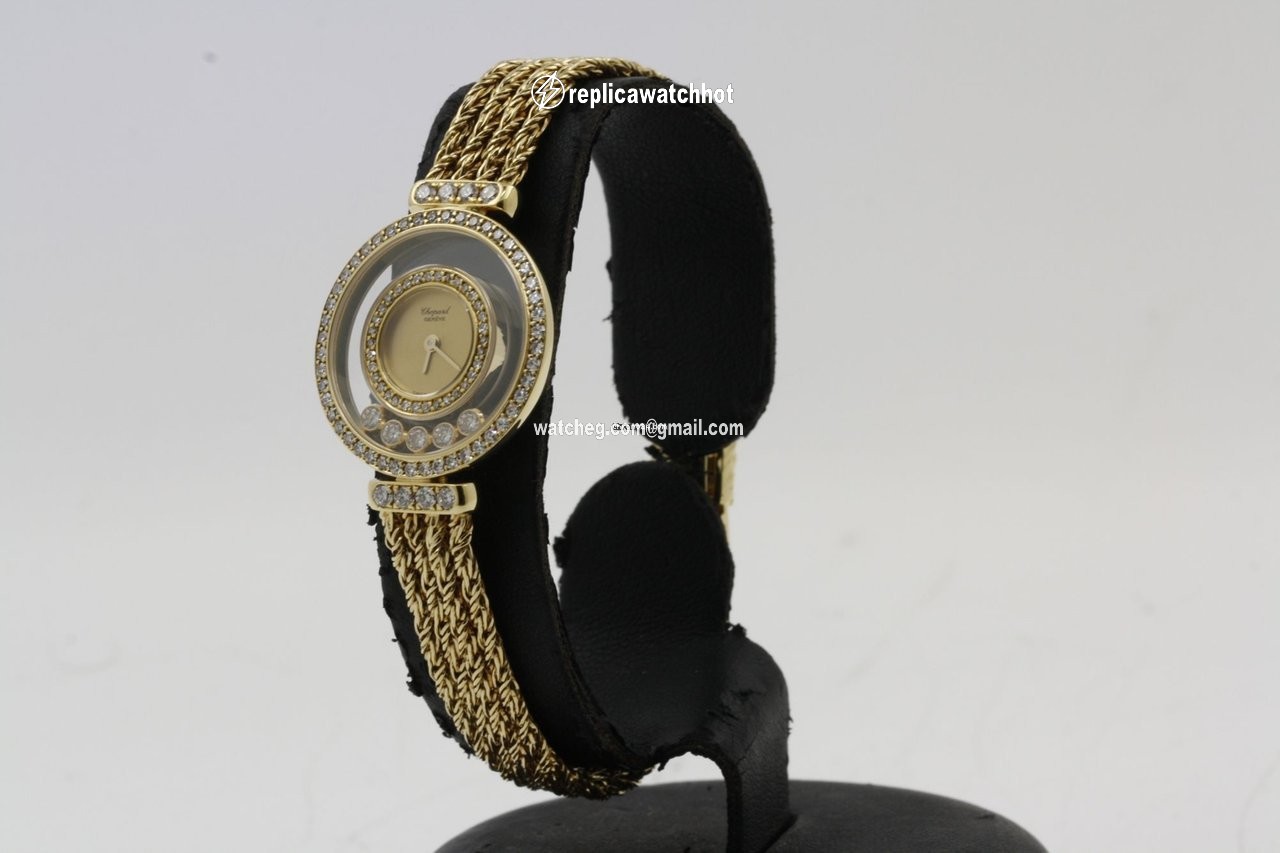 Chopard Happy Diamonds Womens watch Quartz Yellow gold 4097 2
