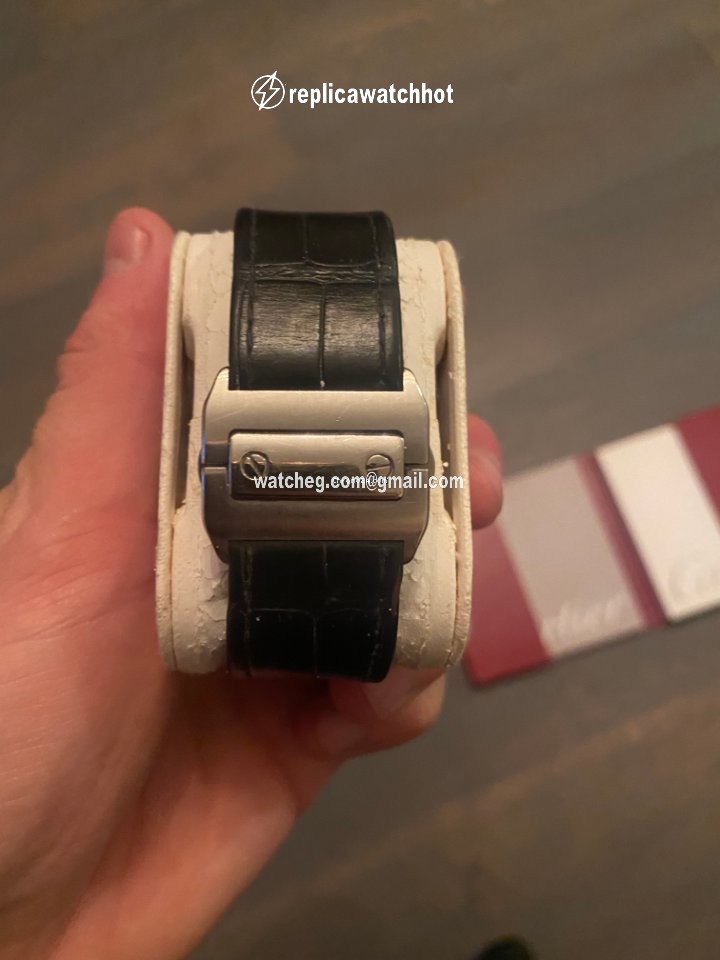 Cartier Santos 100 Mens watch Unisex Automatic Steel W20076X8 2