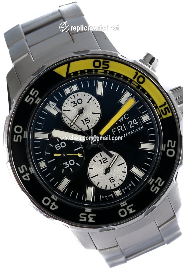 IWC Aquatimer Chronograph Mens watch Unisex Automatic Steel IW376702 2