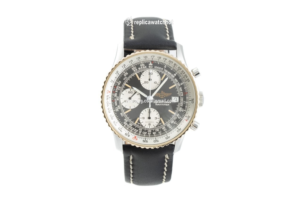 Breitling Old Navitimer Mens watch Unisex Automatic Gold Steel 81610 2