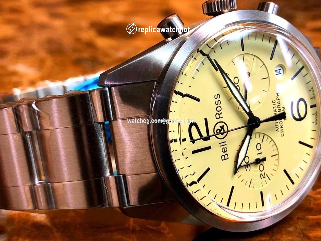 Bell & Ross BR V1 Mens watch Unisex Automatic Steel BRV126-BEI-ST SST 2