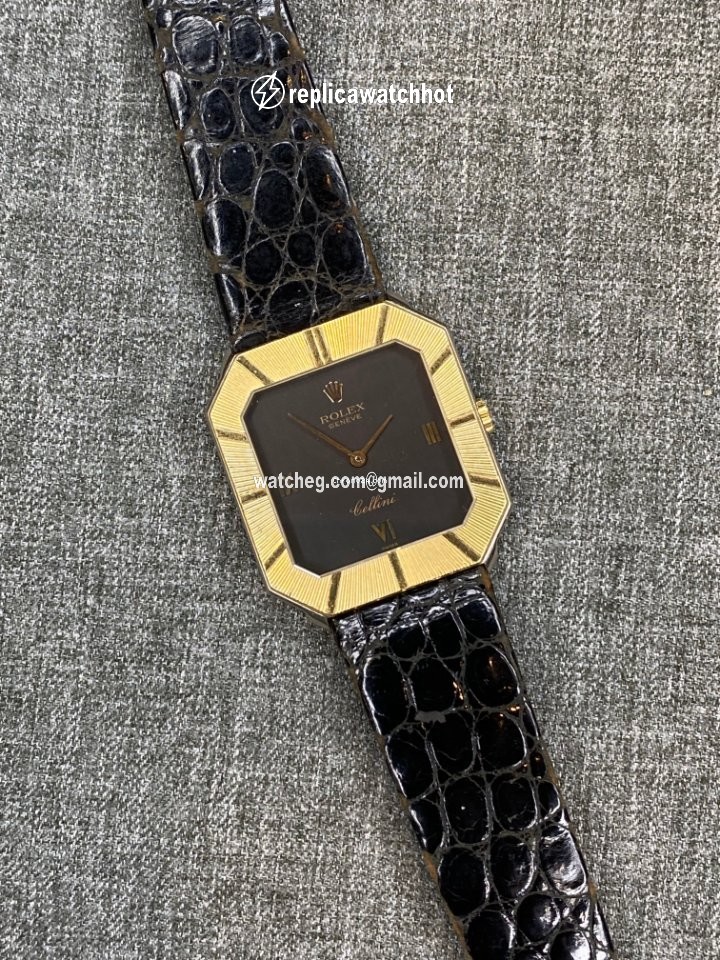 Rolex Cellini Mens watch Unisex Gold Steel Manual winding 4150 2