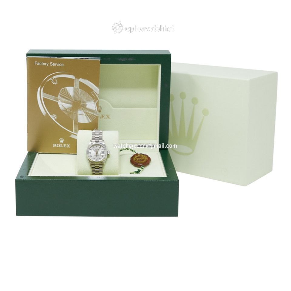 Rolex Lady-Datejust Womens watch White gold Automatic 79179 2