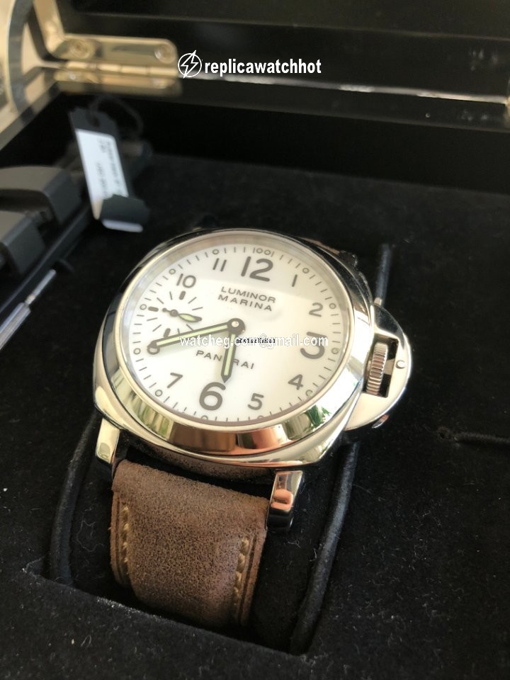 Panerai Luminor Marina Mens watch Unisex Manual winding Steel OP6518 2