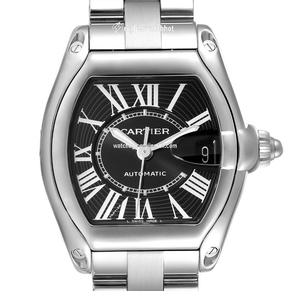 Cartier Roadster Mens watch Unisex Automatic Steel W62041V3 2