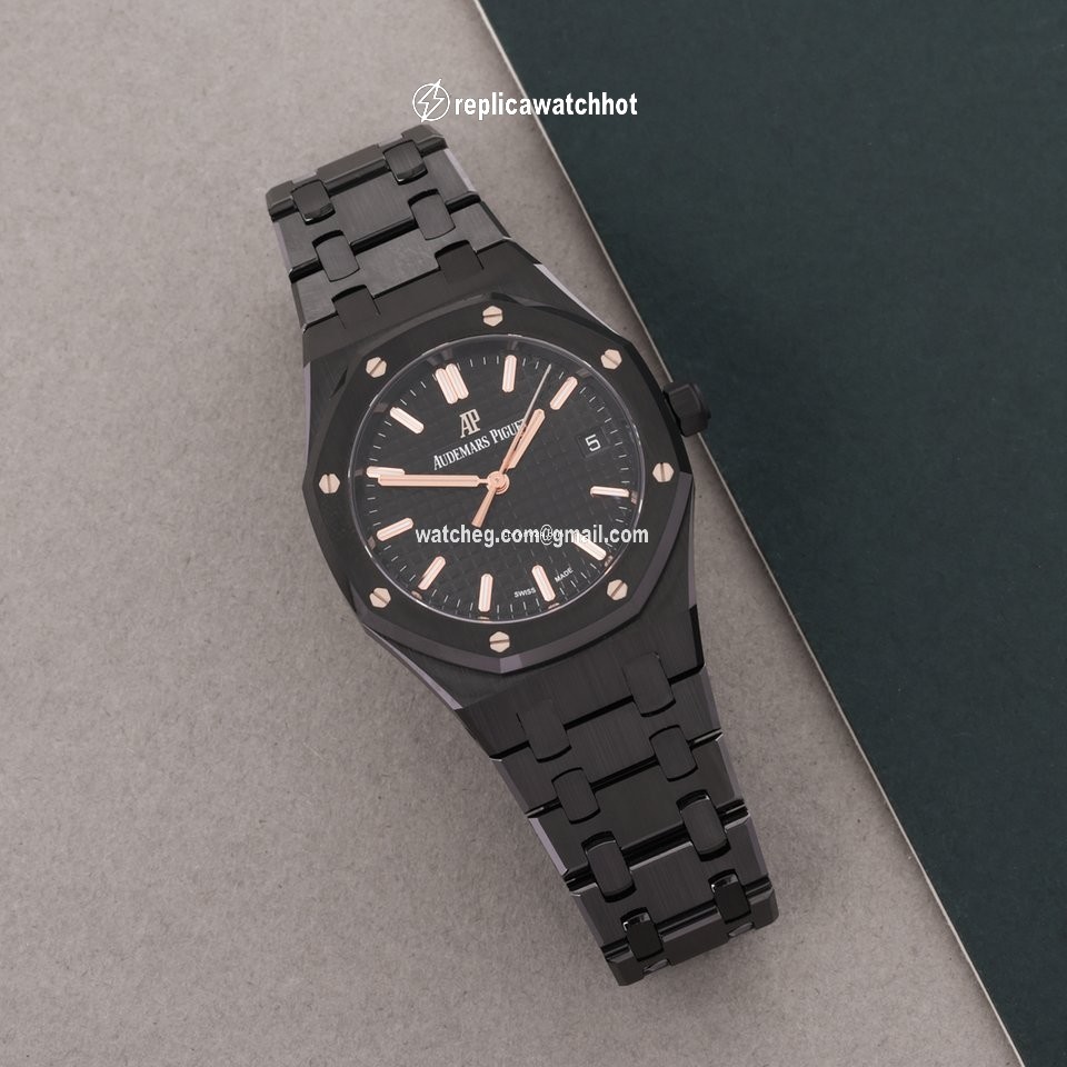 Audemars Piguet Royal Oak Mens watch Unisex Automatic Ceramic 77350CE.OO.1266CE.01 2