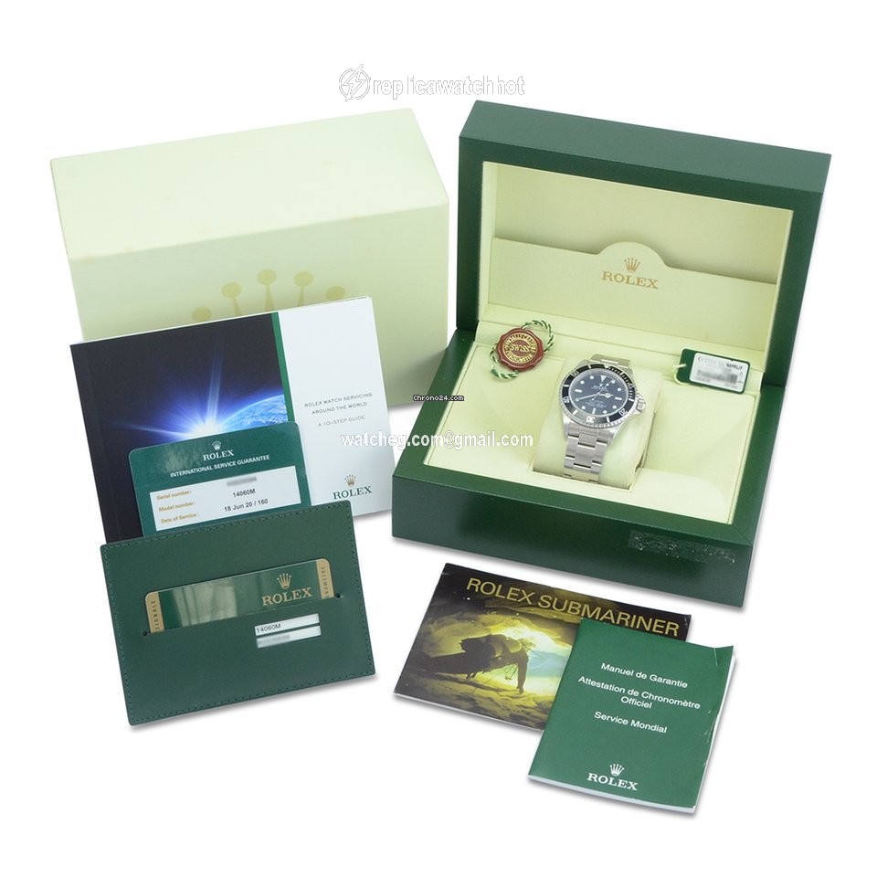 Rolex Submariner (No Date) Mens watch Unisex Steel Automatic 14060M 2