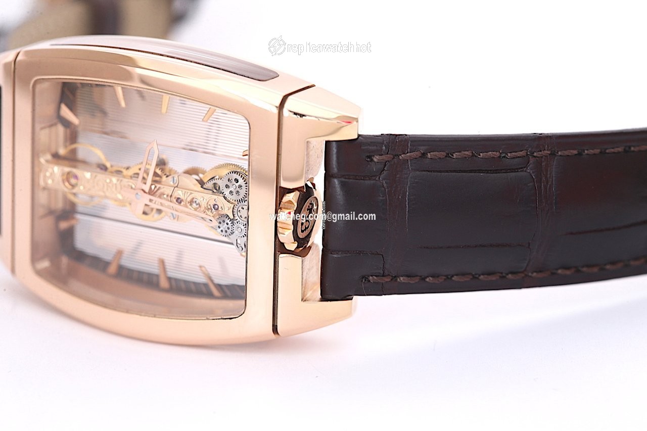 Corum Golden Bridge Mens watch Unisex Rose gold 113.160.55 0002 0000 2