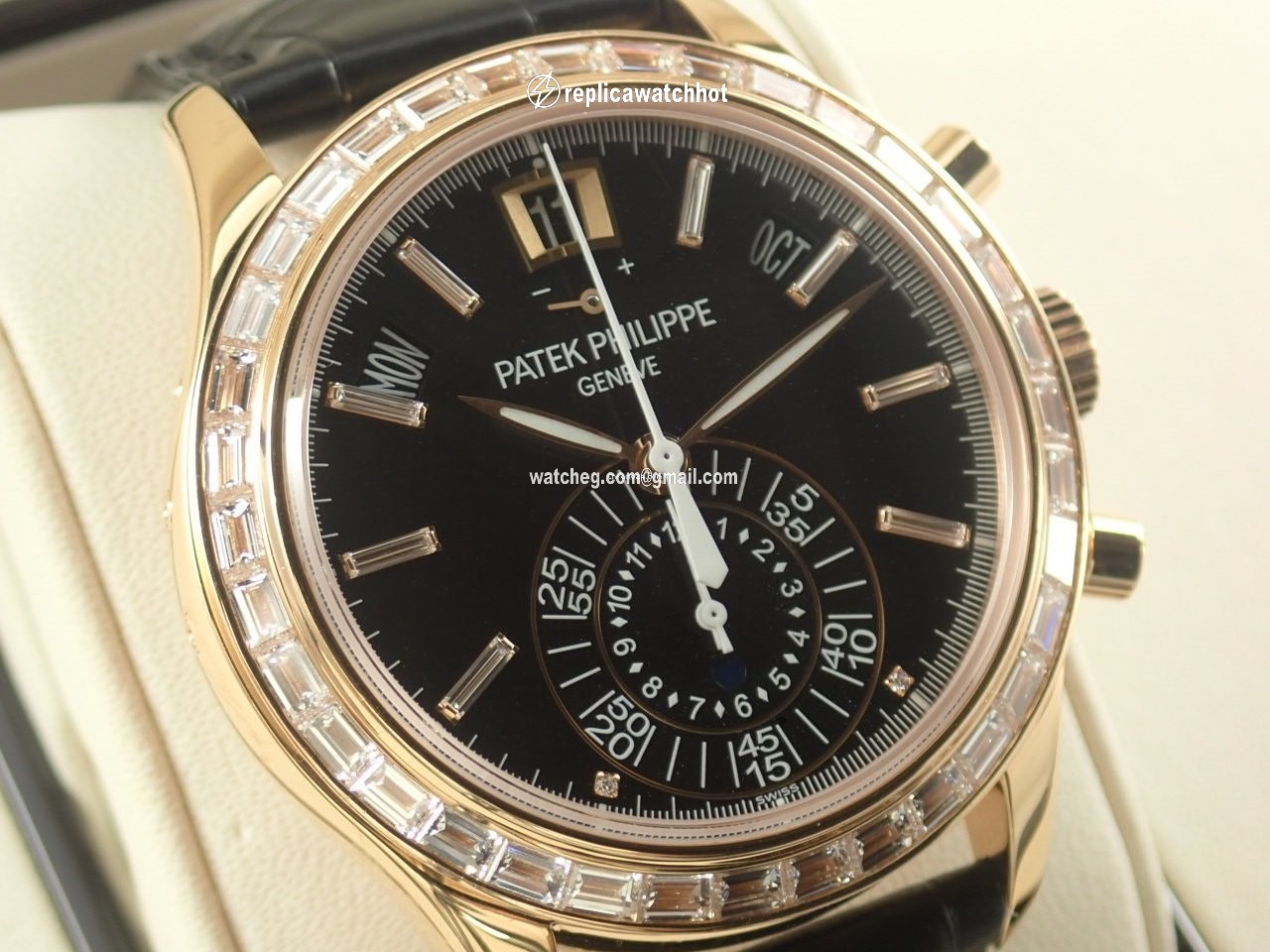 Patek Philippe Annual Calendar Chronograph Automatic Red gold 5961R 2