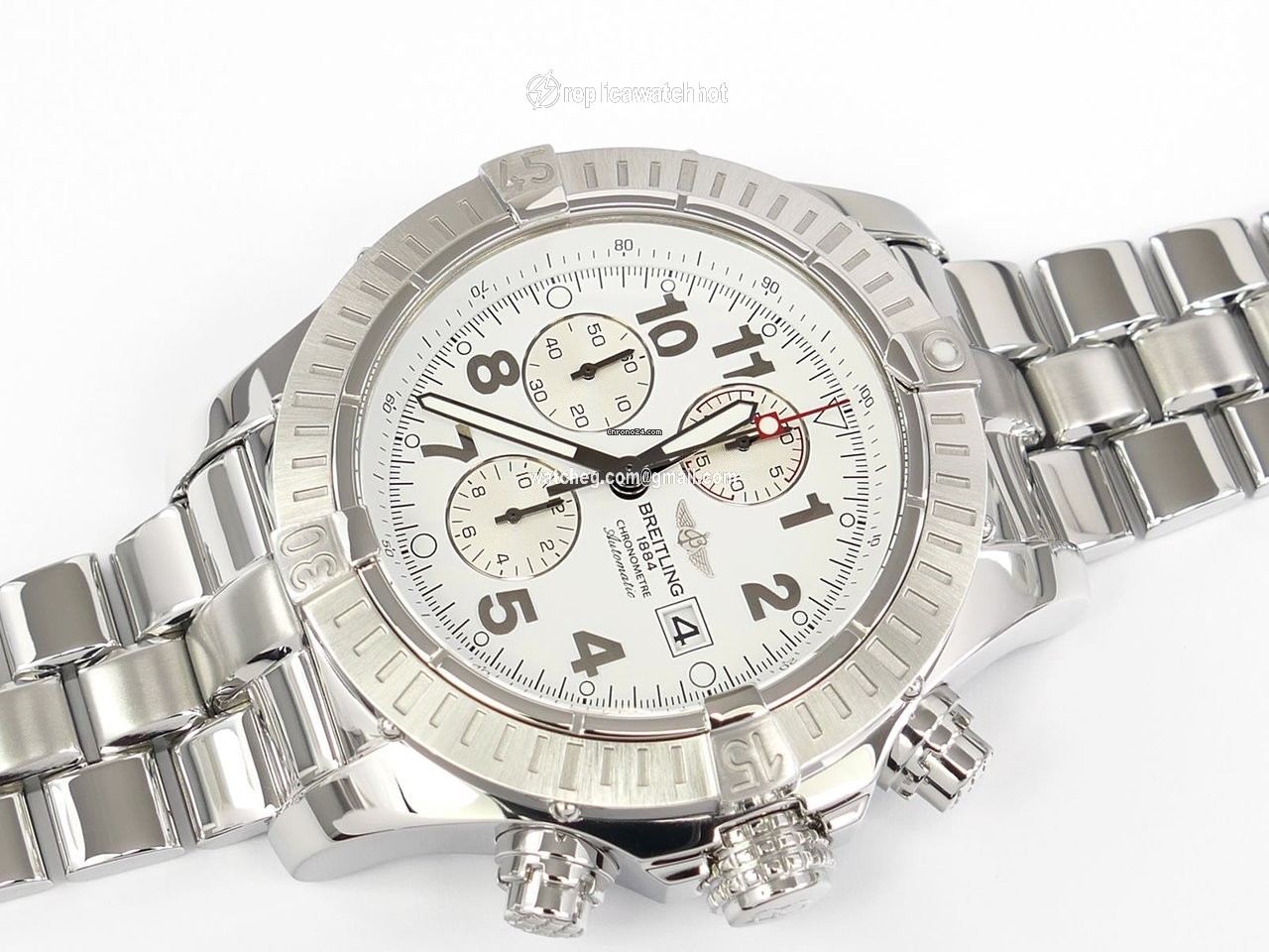 Breitling Super Avenger Mens watch Unisex Automatic Steel A1337011 2