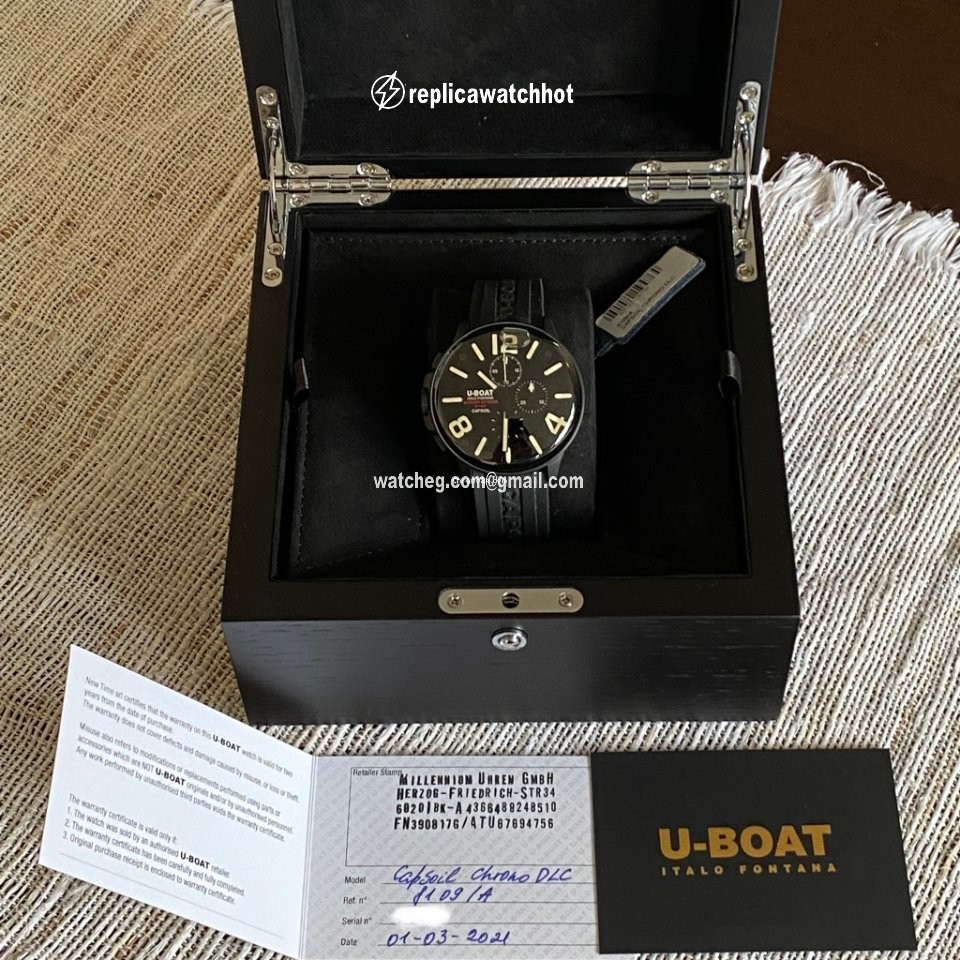 U-Boat Mens watch Unisex Quartz Steel 8109 A 2