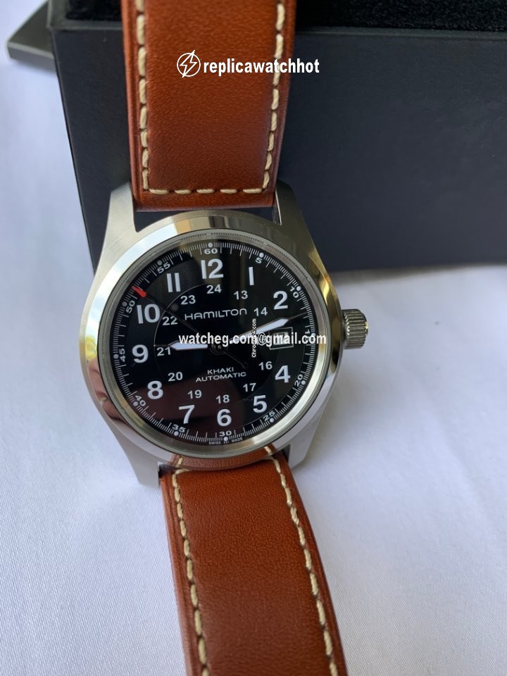 Hamilton Khaki Field Mens watch Unisex Automatic Steel H70555533 2