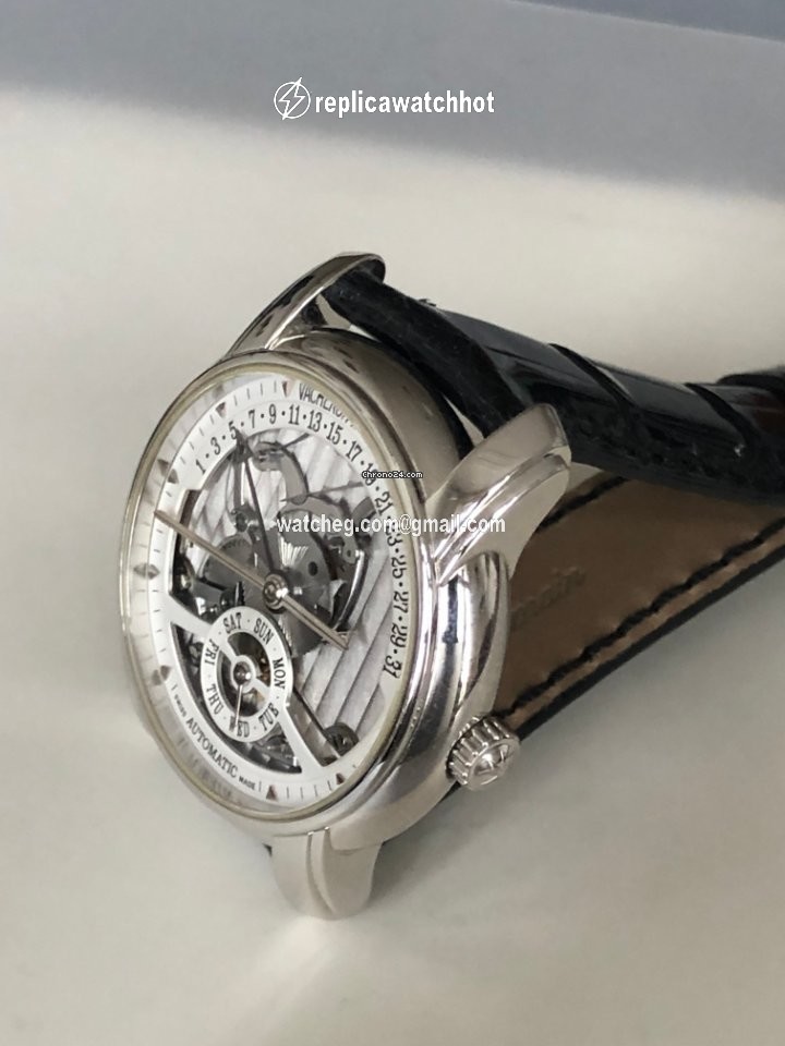 Vacheron Constantin Patrimony Mens watch Unisex Automatic Platinum 47247 000P 2