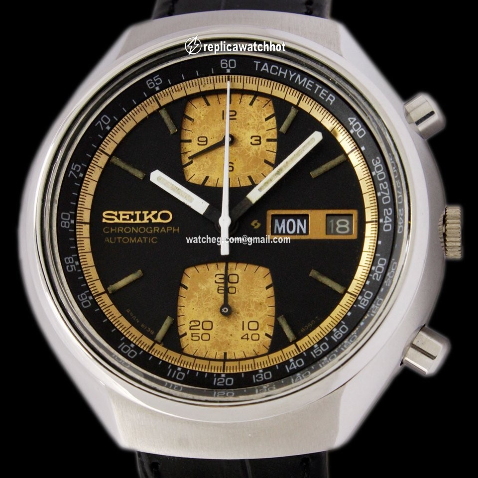 Seiko Mens watch Unisex Automatic Steel 6138-8030 2